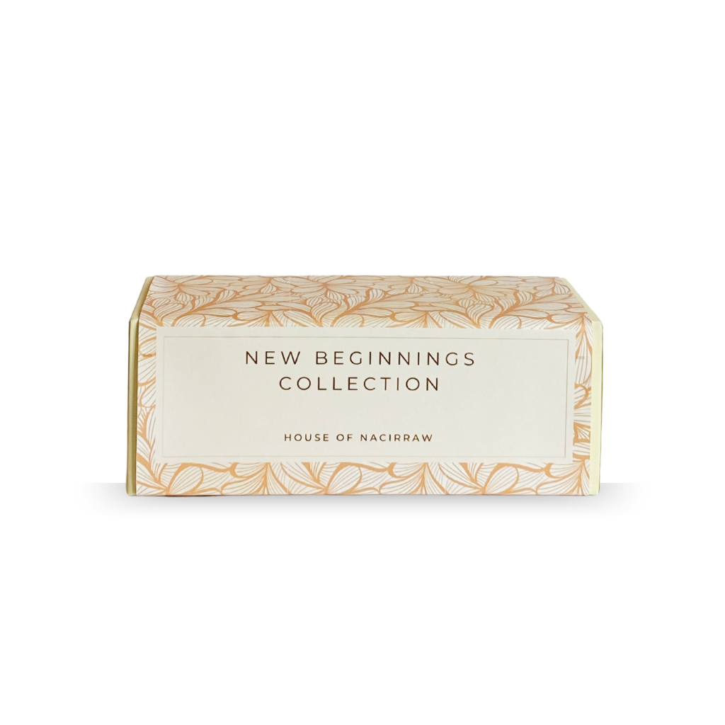 New Beginnings Mini Trio Set – A curated collection of Horizon, Grounded, and Optimism candles for a fresh and balanced ambiance
