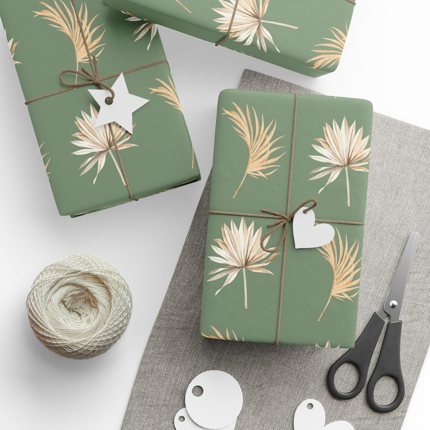 Palm Sage Wrapping Papers