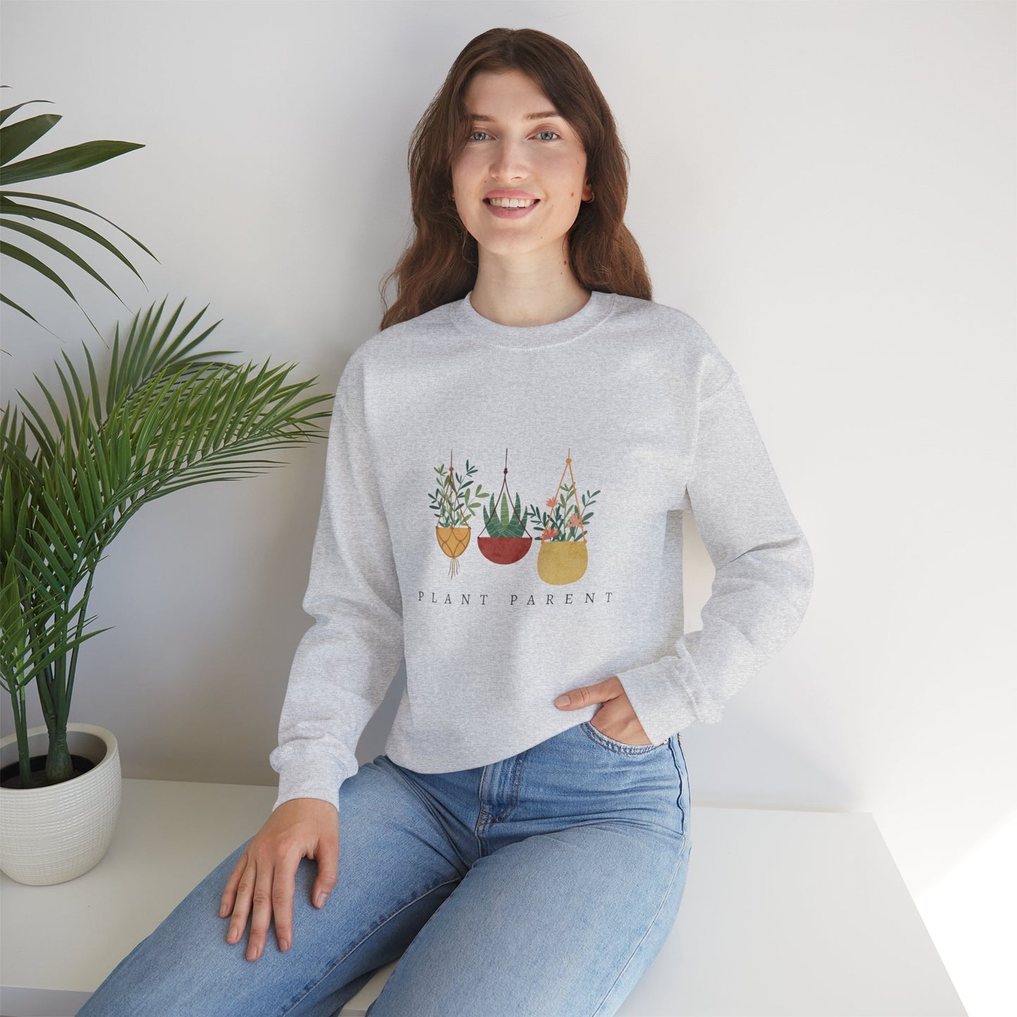 Plant Parent Unisex Crewneck Sweatshirt