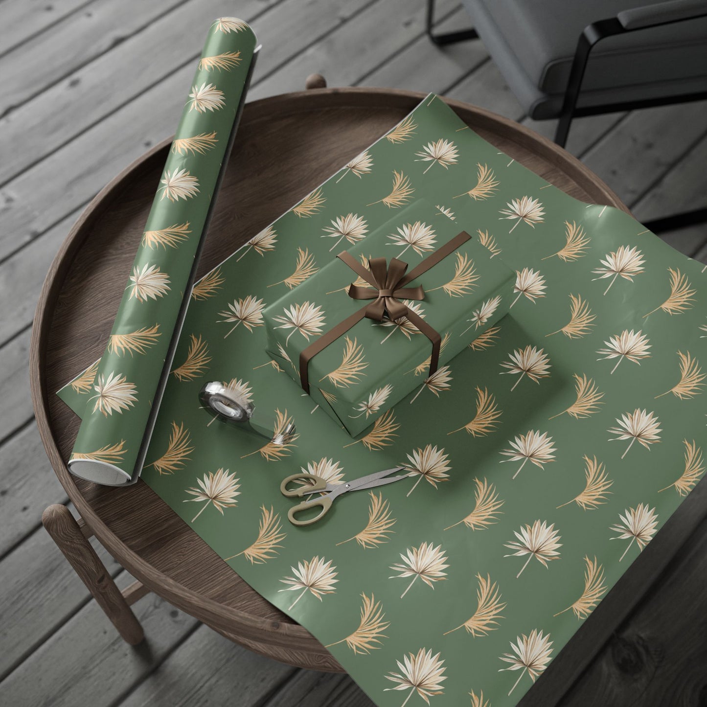 Palm Sage Wrapping Papers