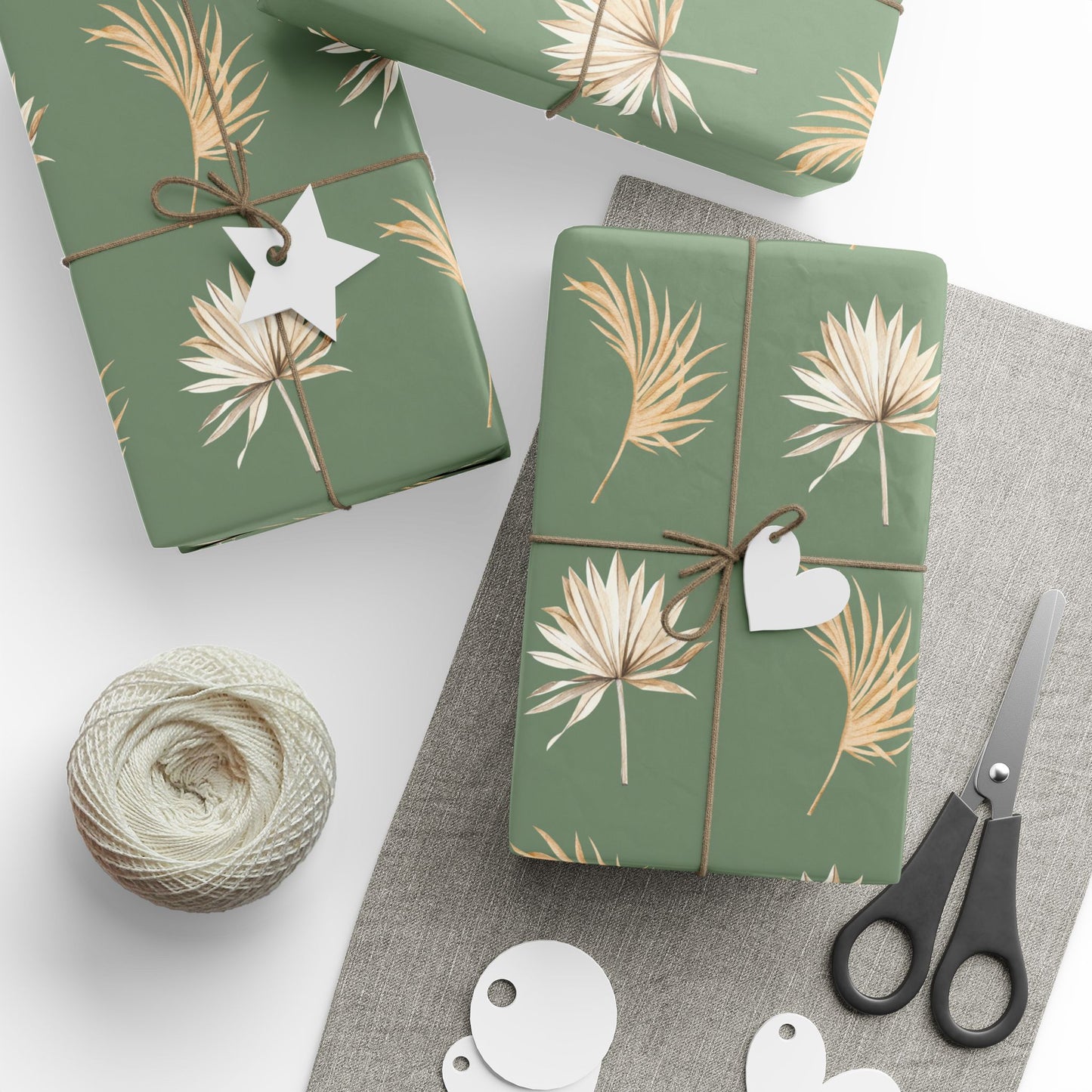 Palm Sage Wrapping Papers