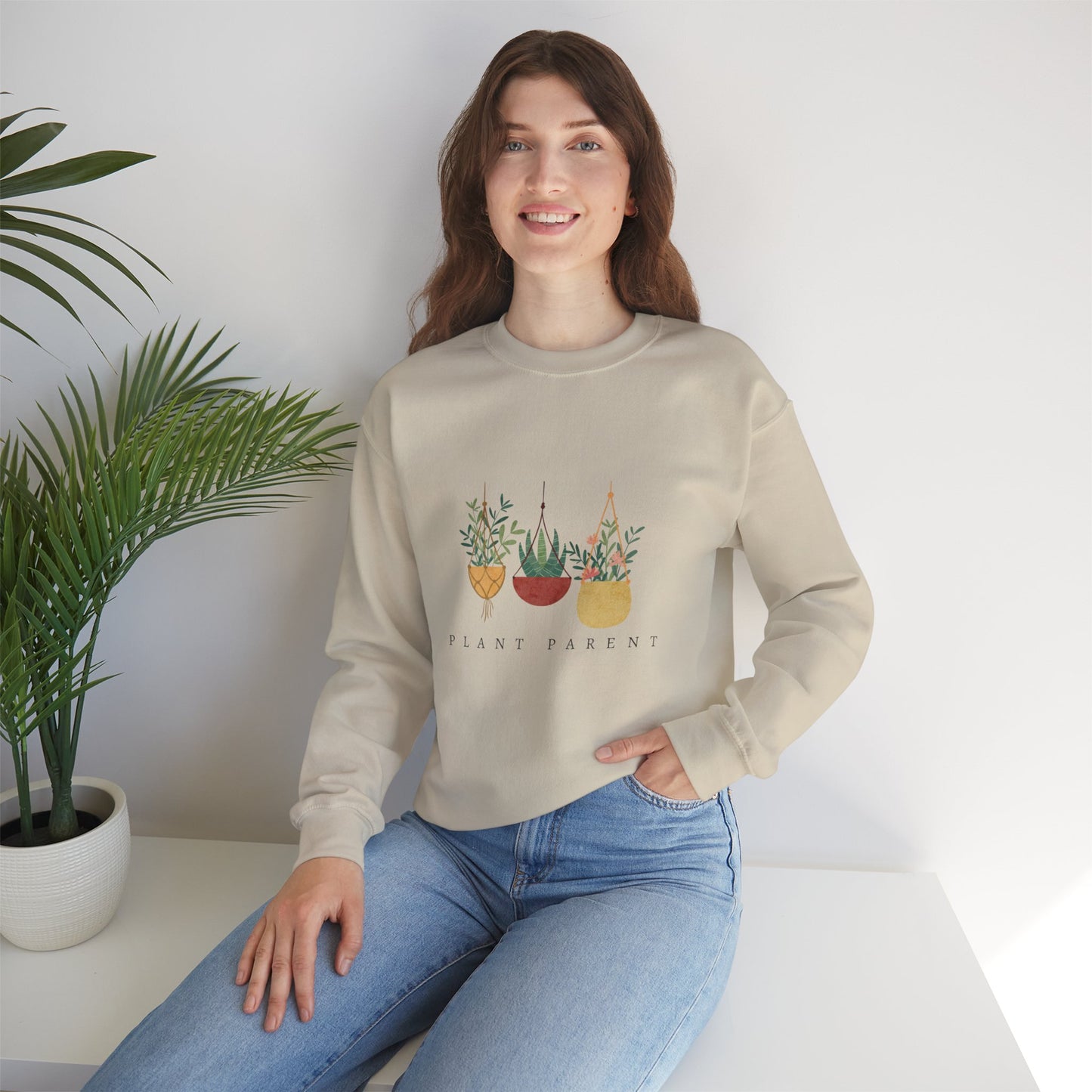 Plant Parent Unisex Crewneck Sweatshirt